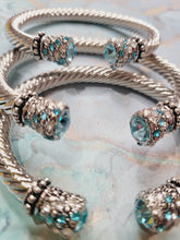 Load image into Gallery viewer, LIGHT BLUE BANGLES
